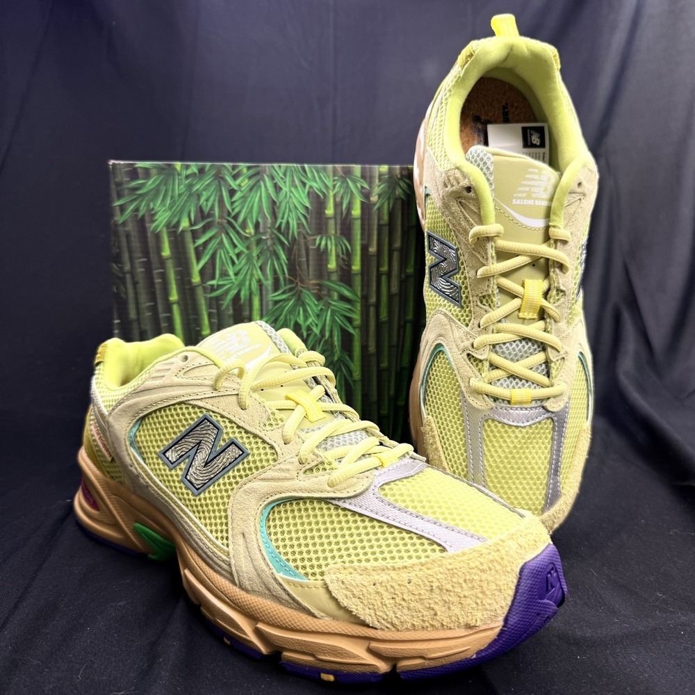 Size 12 Salehe Bembury x New Balance 530 Prosperity Be The Prize Mens Sneakers
